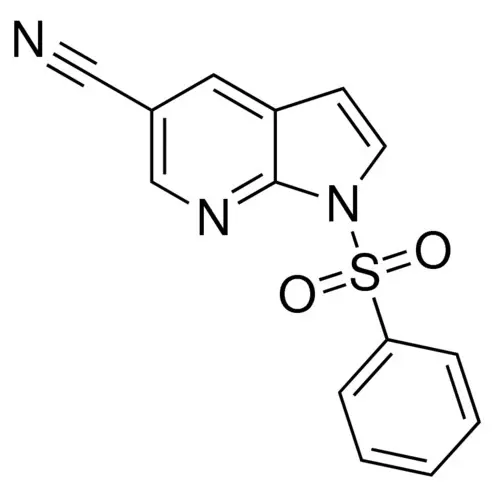 1-Benzenesulfonyl-1H-pyrrolo[2,3-b]pyridine-5-carbonitrile