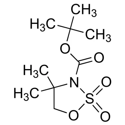 tert-butyl 4,4-Dimethyl-2,2-dioxooxathiazolidine-3-carboxylate