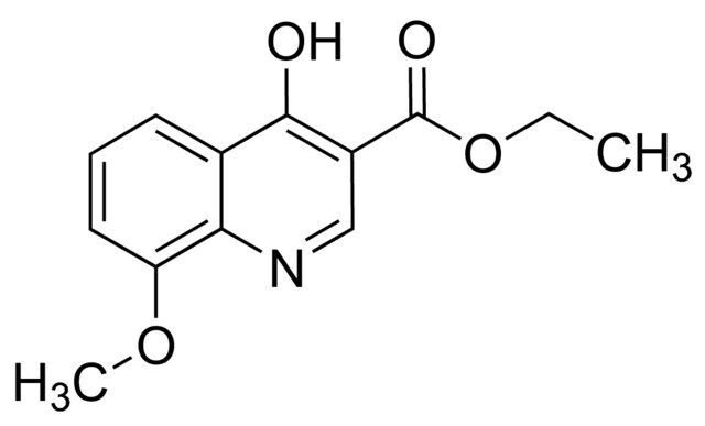 4-Hydroxy-8-methoxyquinoline-3-carboxylic acid ethyl ester