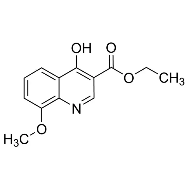 4-Hydroxy-8-methoxyquinoline-3-carboxylic acid ethyl ester