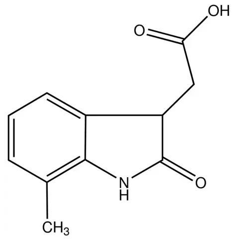 (7-Methyl-2-oxo-2,3-dihydro-1H-indol-3-yl)acetic acid