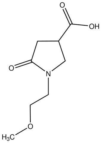 1-(2-Methoxyethyl)-5-oxopyrrolidine-3-carboxylic acid