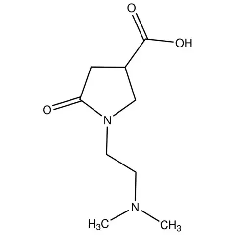 1-[2-(Dimethylamino)ethyl]-5-oxopyrrolidine-3-carboxylic acid