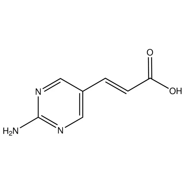 (2E)-3-(2-Aminopyrimidin-5-yl)acrylic acid