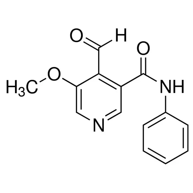 4-Formyl-5-methoxy-N-phenylnicotinamide