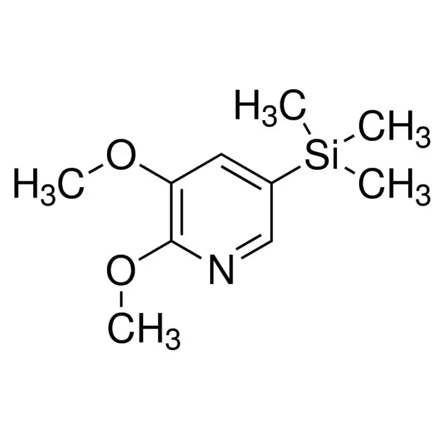 2,3-Dimethoxy-5-(trimethylsilyl)pyridine