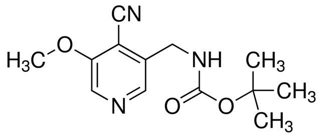 tert-Butyl (4-cyano-5-methoxypyridin-3-yl)methylcarbamate