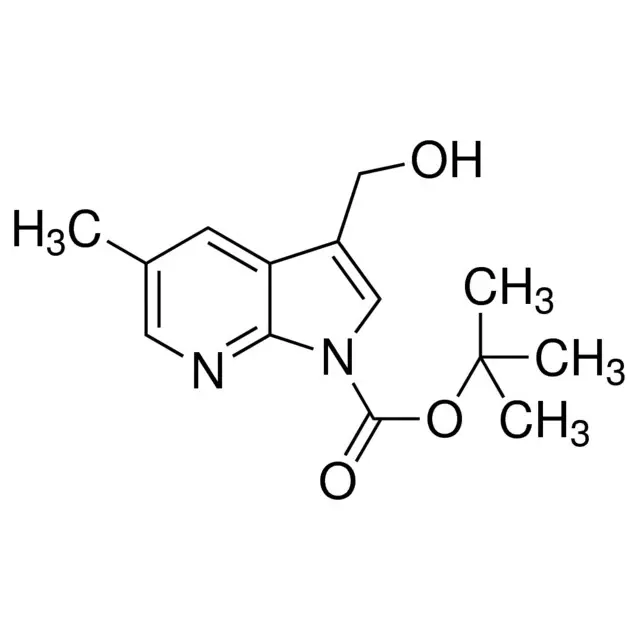tert-Butyl 3-(hydroxymethyl)-5-methyl-1H-pyrrolo[2,3-b]pyridine-1-carboxylate