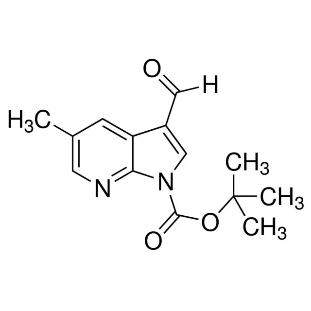 tert-Butyl 3-formyl-5-methyl-1H-pyrrolo[2,3-b]pyridine-1-carboxylate