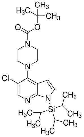 tert-Butyl 4-(5-chloro-1-(triisopropylsilyl)-1H-pyrrolo[2,3-b]pyridin-4-yl)piperazine-1-carboxylate