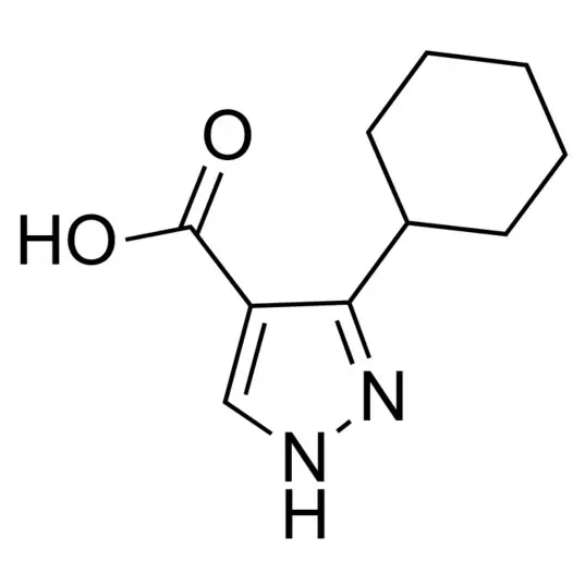 3-Cyclohexyl-1H-pyrazole-4-carboxylic acid