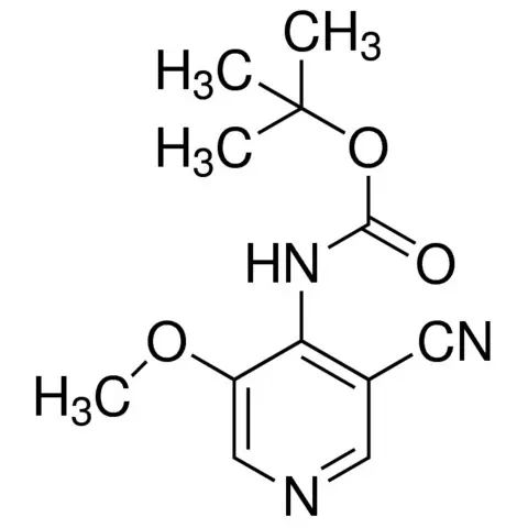 tert-Butyl 3-cyano-5-methoxypyridin-4-ylcarbamate