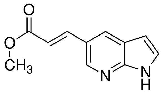 3-(1H-Pyrrolo[2,3-b]pyridin-5-yl)-acrylic acid methyl ester