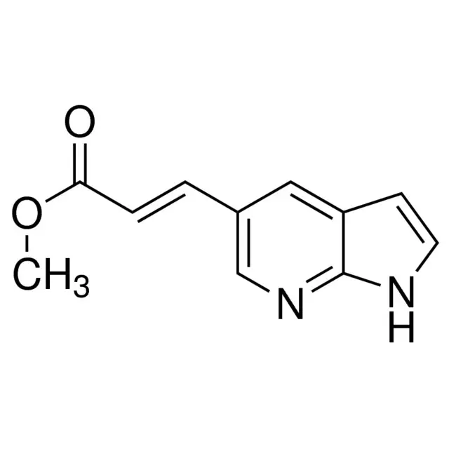 3-(1H-Pyrrolo[2,3-b]pyridin-5-yl)-acrylic acid methyl ester