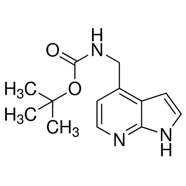 tert-Butyl (1H-pyrrolo[2,3-b]pyridin-4-yl)methylcarbamate