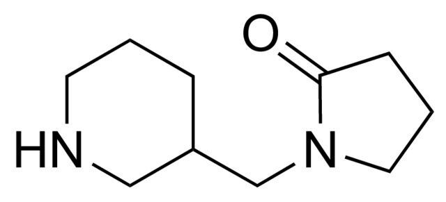 1-(Piperidin-3-ylmethyl)pyrrolidin-2-one