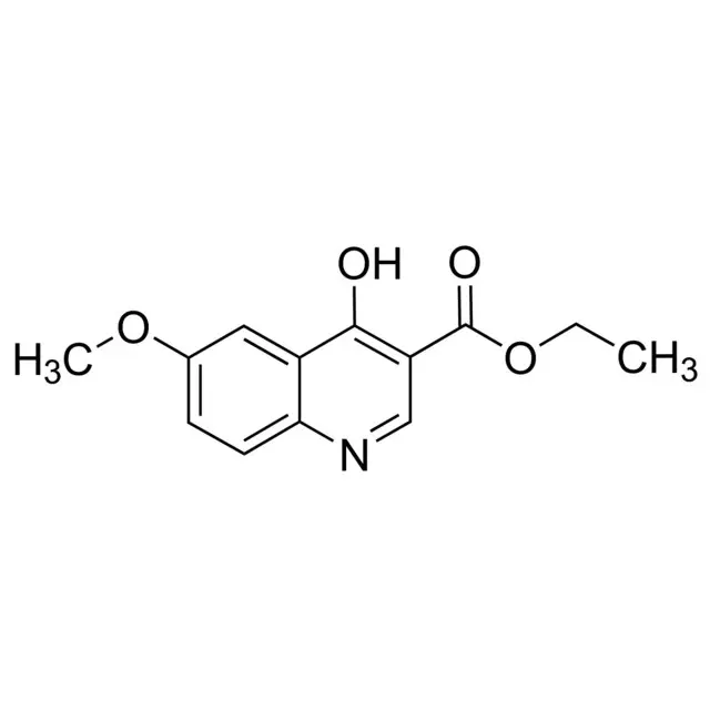 4-Hydroxy-6-methoxyquinoline-3-carboxylic acid ethyl ester