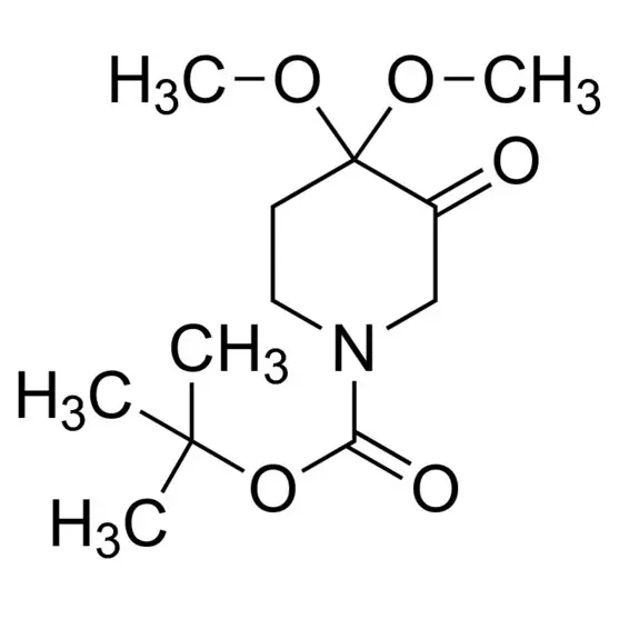 tert-Butyl 4,4-dimethoxy-3-oxopiperidine-1-carboxylate