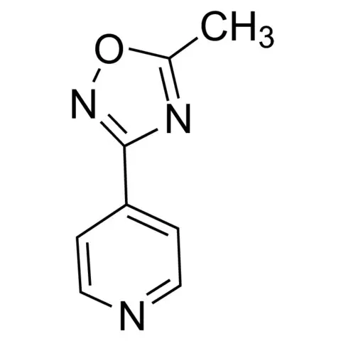 5-Methyl-3-(4-pyridyl)-1,2,4-oxadiazole