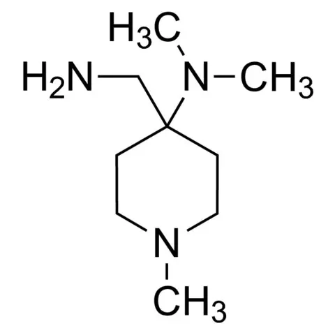 4-(Aminomethyl)-N,N,1-trimethylpiperidin-4-amine