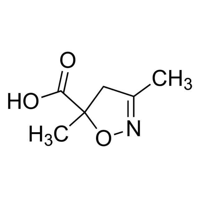 3,5-Dimethyl-4,5-dihydro-5-isoxazolecarboxylic acid