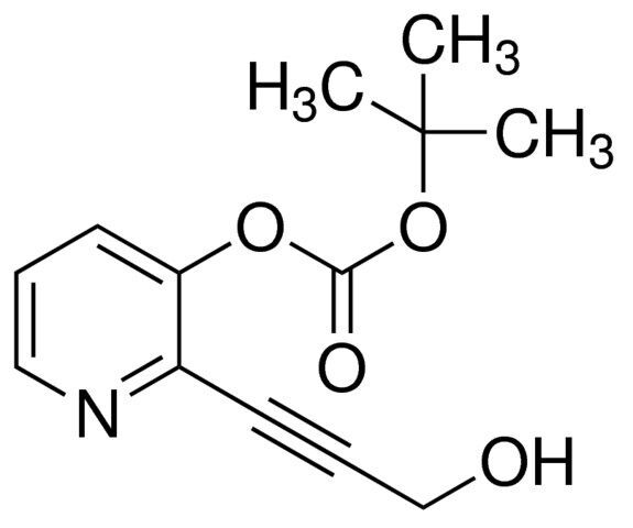 tert-Butyl 2-(3-hydroxyprop-1-ynyl)pyridin-3-yl carbonate