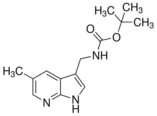 tert-Butyl (5-methyl-1H-pyrrolo[2,3-b]pyridin-3-yl)methylcarbamate