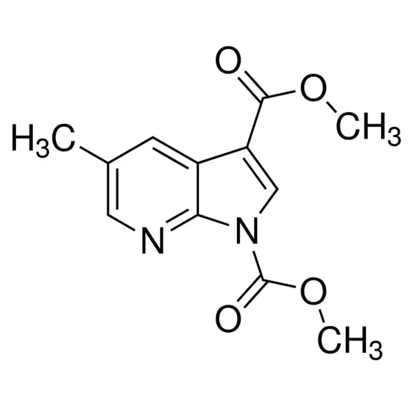 Dimethyl 5-methyl-1H-pyrrolo[2,3-b]pyridine-1,3-dicarboxylate