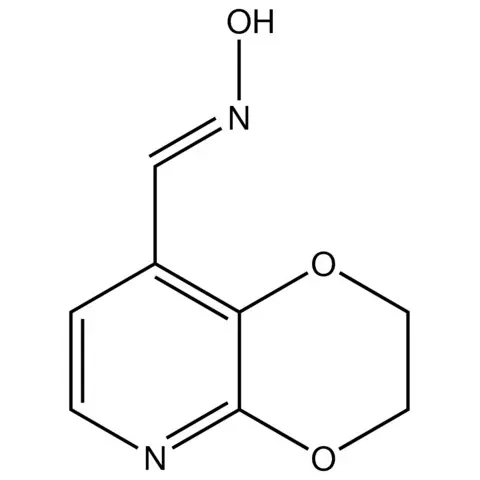(E)-2,3-Dihydro-[1,4]dioxino[2,3-b]pyridine-8-carbaldehyde oxime