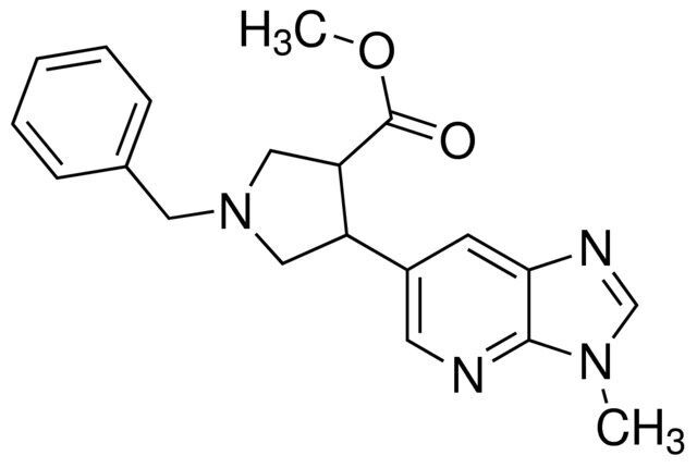 Methyl 1-benzyl-4-(3-methyl-3H-imidazo[4,5-b]pyridin-6-yl)pyrrolidine-3-carboxylate