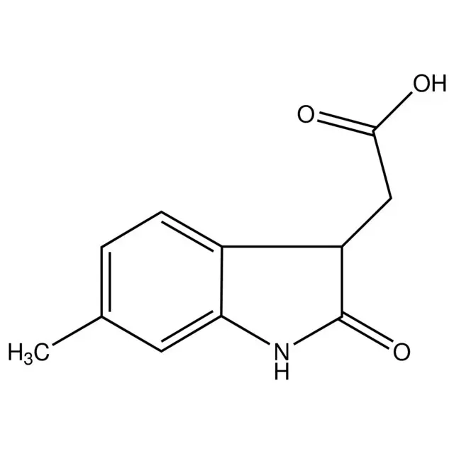 (6-Methyl-2-oxo-2,3-dihydro-1H-indol-3-yl)acetic acid