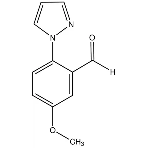 5-Methoxy-2-(1H-pyrazol-1-yl)benzaldehyde