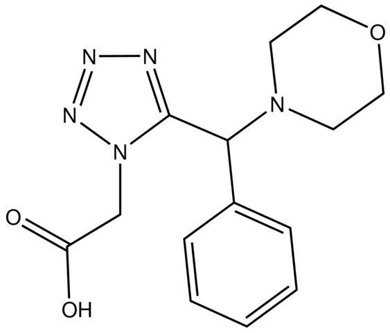 (5-[Morpholin-4-yl(phenyl)methyl]-1H-tetrazol-1-yl)acetic acid
