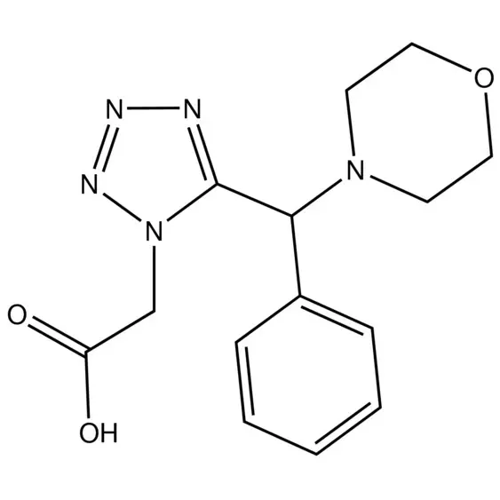 (5-[Morpholin-4-yl(phenyl)methyl]-1H-tetrazol-1-yl)acetic acid