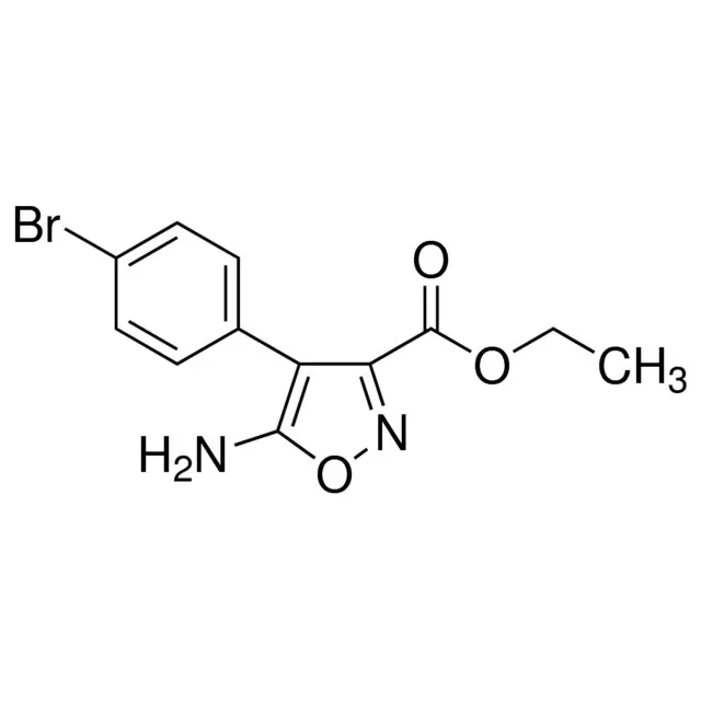 Ethyl 5-amino-4-(4-bromophenyl)isoxazole-3-carboxylate