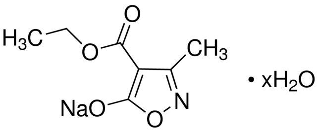 Ethyl 5-hydroxy-3-methyl-4-isoxazolecarboxylate sodium salt hydrate
