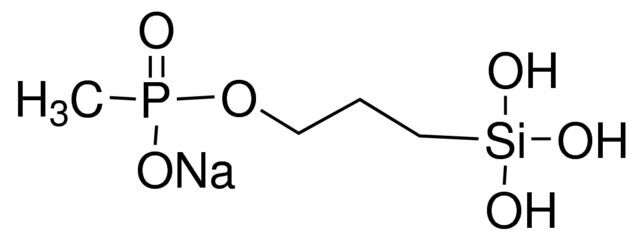 3-(Trihydroxysilyl)propyl methylphosphonate, monosodium salt solution