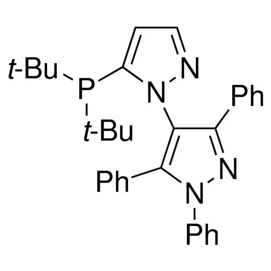 5-(Di-tert-butylphosphino)-1′, 3′, 5′-triphenyl-1′H-[1,4′]bipyrazole