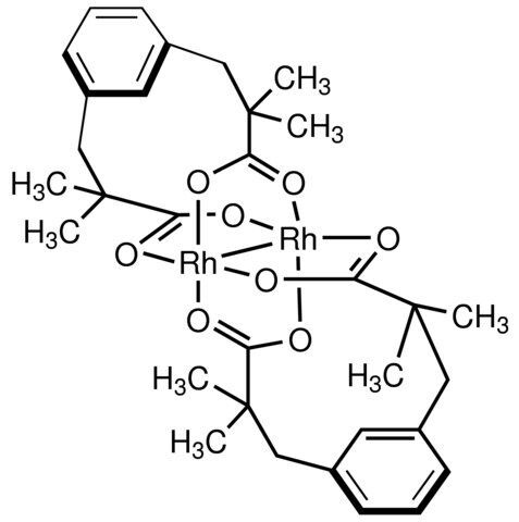 Bis[rhodium(α,α,α′,α′-tetramethyl-1,3-benzenedipropionic acid)]