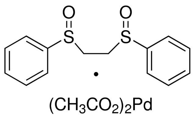 1,2-Bis(phenylsulfinyl)ethane palladium(II) acetate