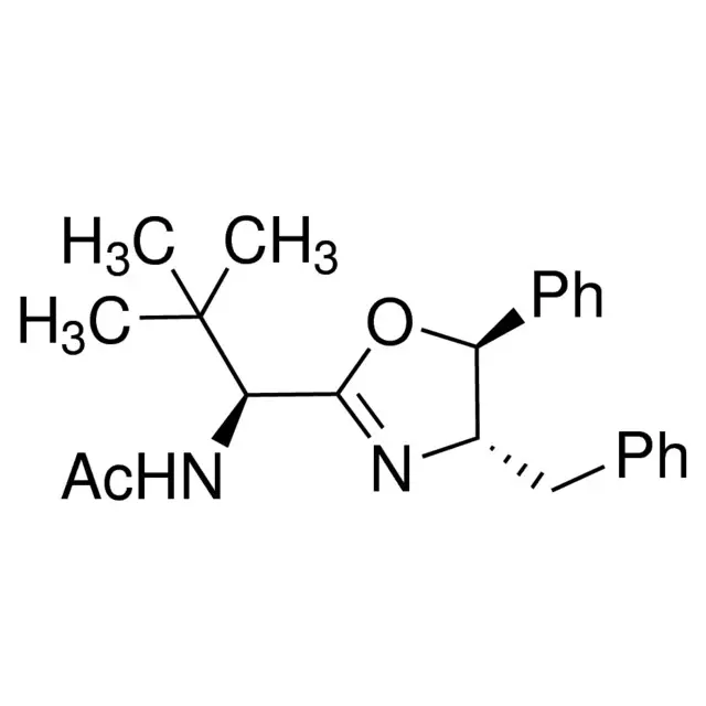 N-((S)-1-((4S,5S)-4-Benzyl-5-phenyl-4,5-dihydrooxazol-2-yl)-2,2-dimethylpropyl)acetamide