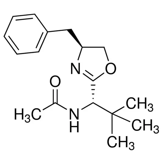 N-((S)-1-((S)-4-Benzyl-4,5-dihydrooxazol-2-yl)-2,2-dimethylpropyl)acetamide