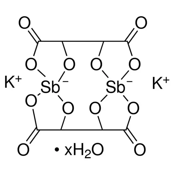 Potassium antimony(III) tartrate hydrate