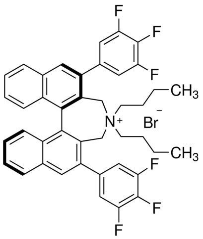 (11bR)-(–)-4,4-Dibutyl-4,5-dihydro-2,6-bis(3,4,5-trifluorophenyl)-3H-dinaphth[2,1-c:1′,2′-e]azepinium bromide