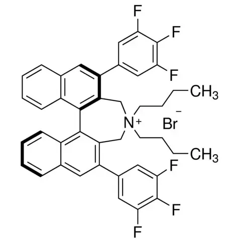 (11bR)-(–)-4,4-Dibutyl-4,5-dihydro-2,6-bis(3,4,5-trifluorophenyl)-3H-dinaphth[2,1-c:1′,2′-e]azepinium bromide
