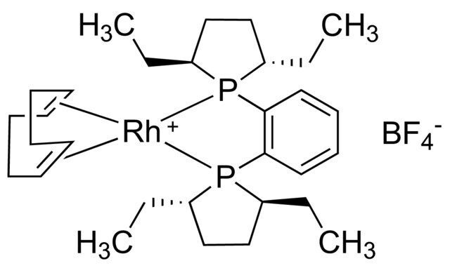 1,2-Bis[(2S,5S)-2,5-diethylphospholano]benzene(1,5-cyclooctadiene)rhodium(I) tetrafluoroborate