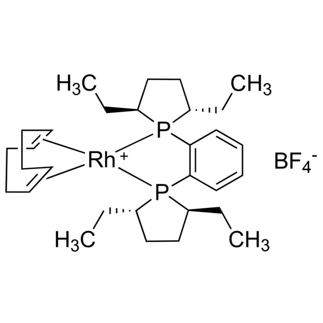 1,2-Bis[(2S,5S)-2,5-diethylphospholano]benzene(1,5-cyclooctadiene)rhodium(I) tetrafluoroborate
