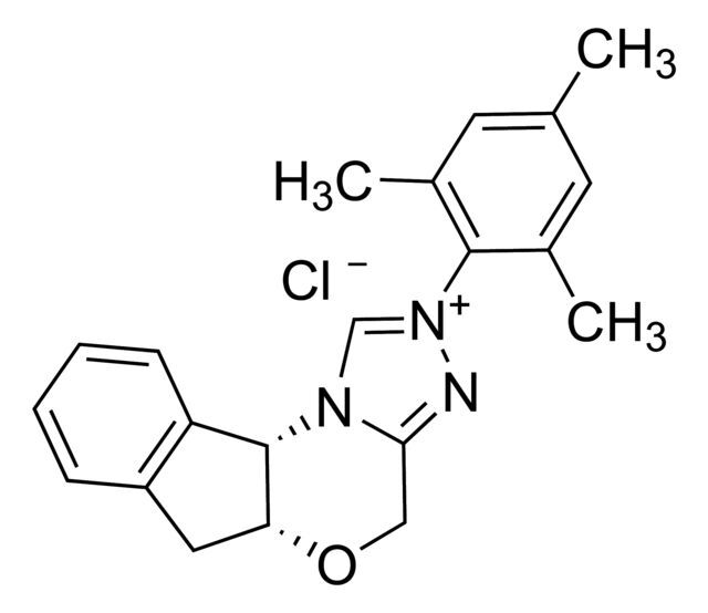 (5aR,10bS)-5a,10b-Dihydro-2-(2,4,6-trimethylphenyl)-4H,6H-indeno[2,1-b]-1,2,4-triazolo[4,3-d]-1,4-oxazinium chloride monohydrate