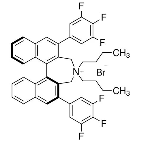 (11bS)-(+)-4,4-Dibutyl-4,5-dihydro-2,6-bis(3,4,5-trifluorophenyl)-3H-dinaphth[2,1-c:1′,2′-e]azepinium bromide
