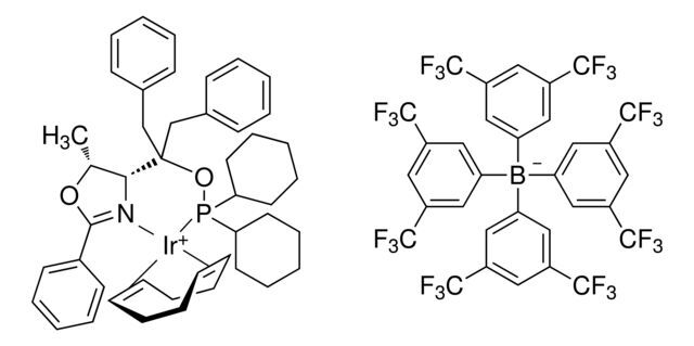 1,5-Cyclooctadiene{[dibenzyl((4R,5R)-5-methyl-2-phenyl-4,5-dihydro-4-oxazolyl)methyl]dicyclohexylphosphinite κN:κP}iridium(I) tetrakis(3,5-bis(trifluoromethyl)phenyl)borate